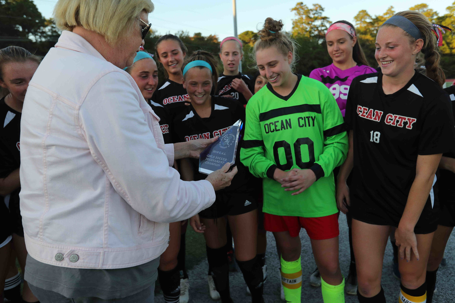 Ocean City Girls Soccer wins C.A.L.